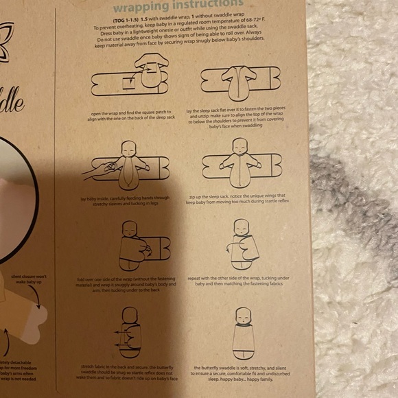 The Butterfly swaddle 👶🏻🦋💗 - Picture 9 of 14